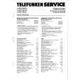 TELEFUNKEN VRV1929 Service Manual