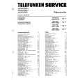 TELEFUNKEN 1925U Service Manual