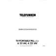 TELEFUNKEN PALCOLORA131MV Owners Manual