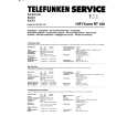 TELEFUNKEN RT100 Service Manual